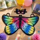 Kids’ Rainbow Butterfly Wings & Mask Set lifestyle image