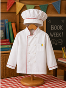 Kids’ Chef Costume – Jacket & Chef Hat lifestyle image