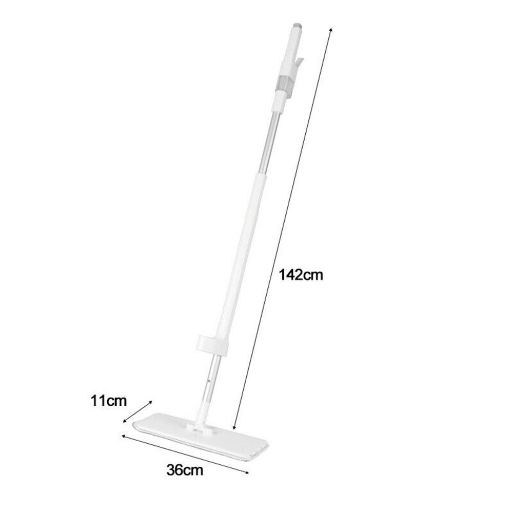Self Wringing Microfiber Spray Flat Mop For Kitchen Wood Ceramic Tiles Floor Cleaning - NuSea