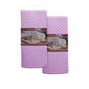 Set of 2 Microfibre Chevron Dish Drying Mats Lilac - NuSea