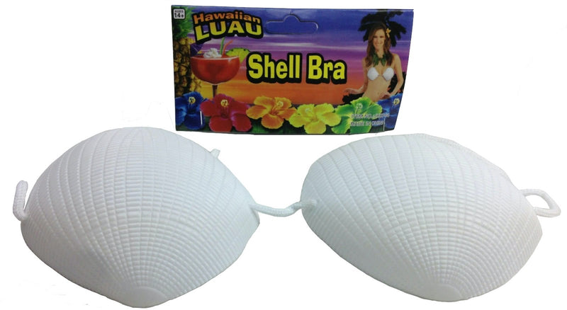 SHELL BRA Costume Party Hawaiian Hula Beach Dress Top Tropical Mermaid - NuSea