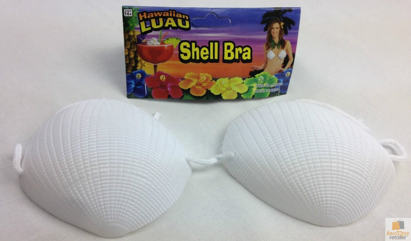 SHELL BRA Costume Party Hawaiian Hula Beach Dress Top Tropical Mermaid - NuSea