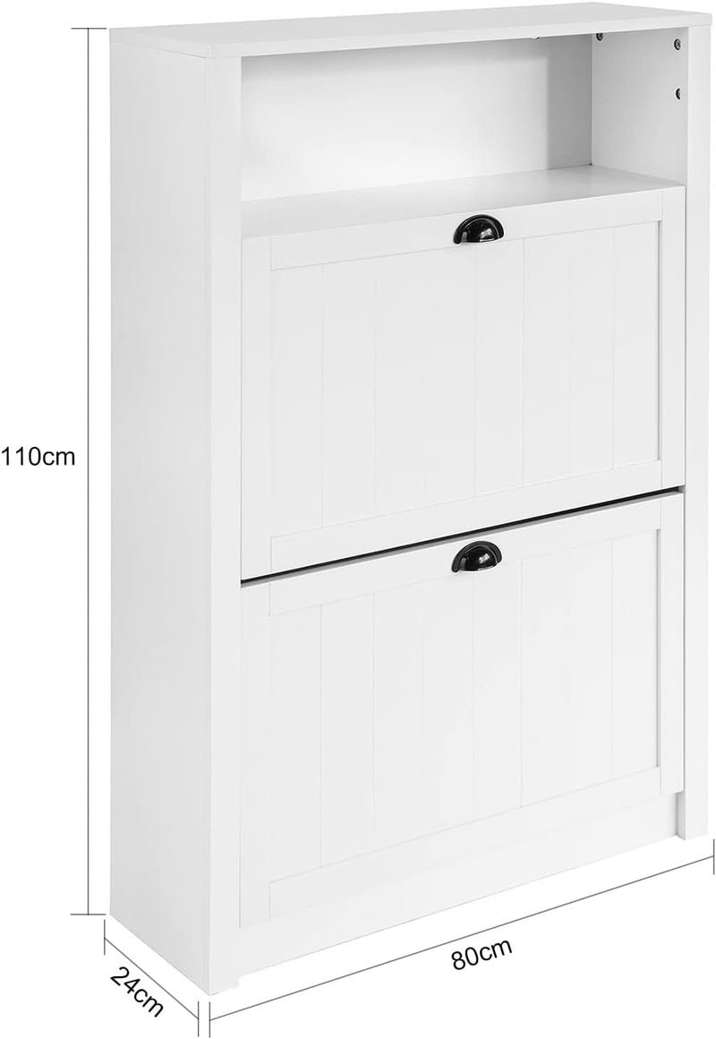 Shoe Cabinet Storage Unit with Drawers - NuSea