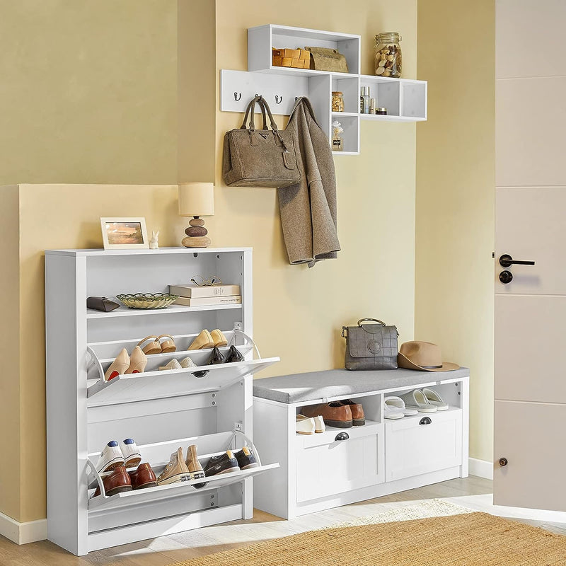 Shoe Cabinet Storage Unit with Drawers - NuSea