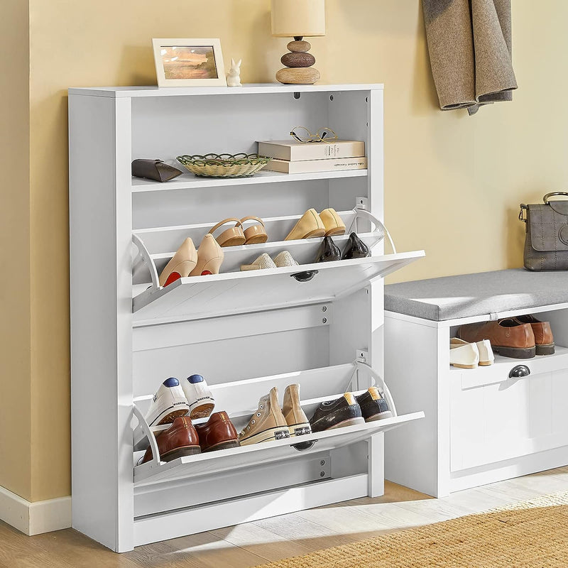 Shoe Cabinet Storage Unit with Drawers - NuSea