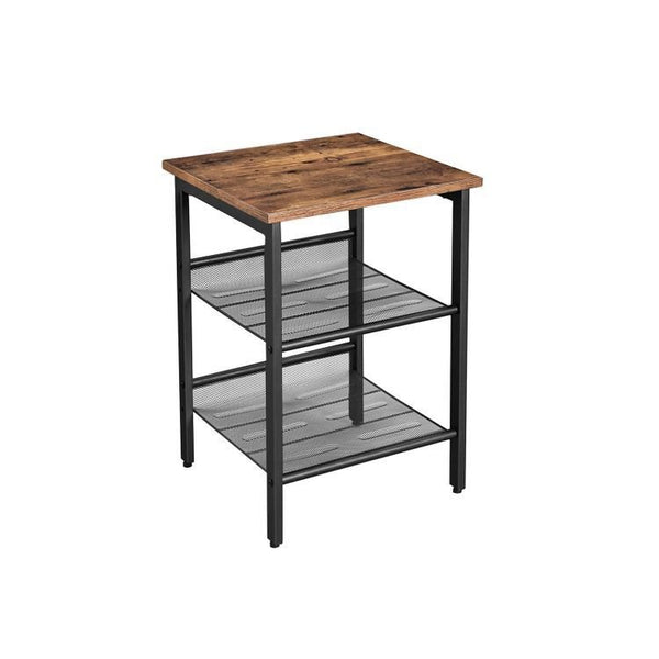 Side Table, 2 Mesh Shelves - NuSea