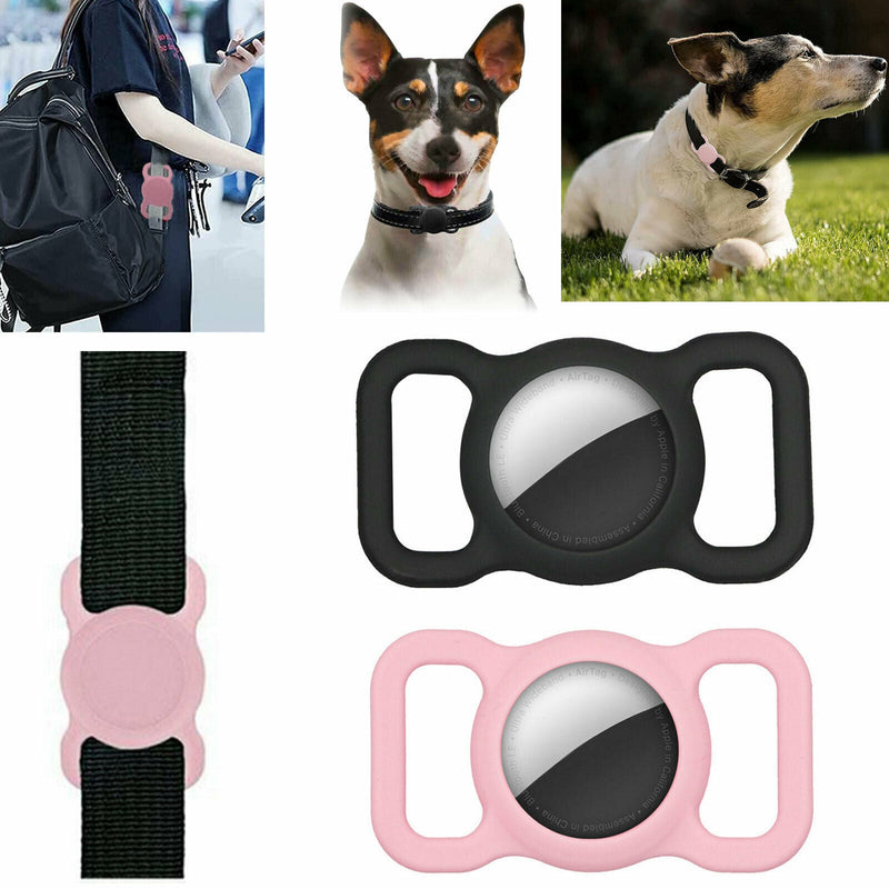 Silicone Pet Protective Case for Airtag Loop Apple GPS Finder Dog Cat Collar AU - NuSea