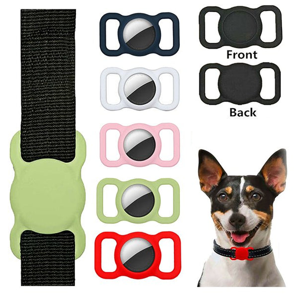 Silicone Pet Protective Case for Airtag Loop Apple GPS Finder Dog Cat Collar AU - NuSea