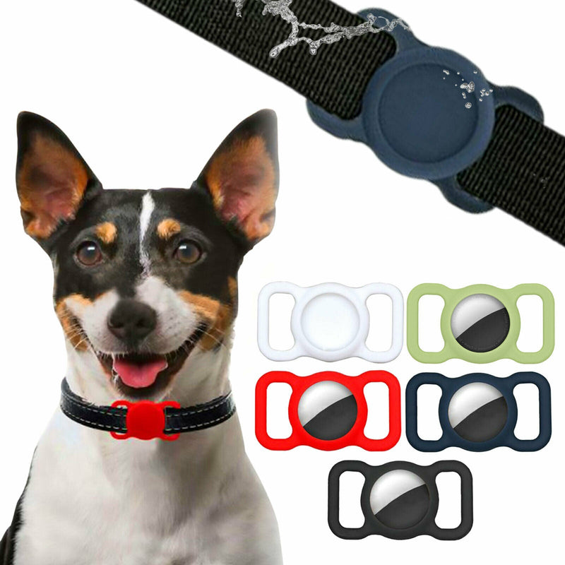 Silicone Pet Protective Case for Airtag Loop Apple GPS Finder Dog Cat Collar AU - NuSea