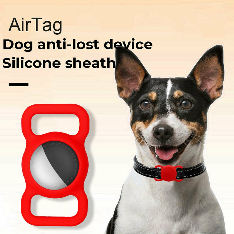 Silicone Pet Protective Case for Airtag Loop Apple GPS Finder Dog Cat Collar AU - NuSea