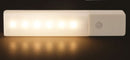SIMPLECOM EL608 Rechargeable Infrared Motion Sensor Wall LED Night Light Torch - Warm White - NuSea