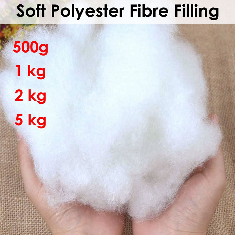 Soft Polyester Fiber Filling 1kg - NuSea