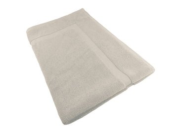 softouch ultra light quick dry premium cotton bath mat 900gsm beige - NuSea