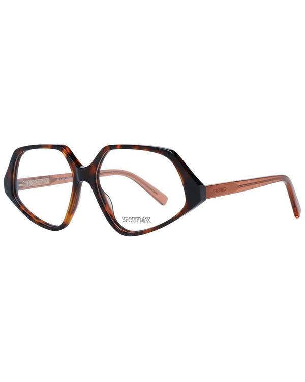 Sportmax Women's Brown Optical Frames - One Size - NuSea