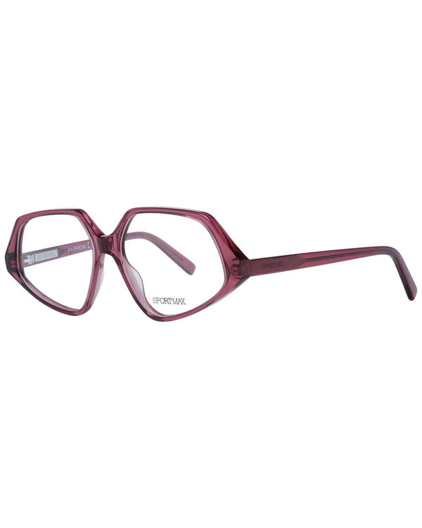 Sportmax Women's Burgundy Optical Frames - One Size - NuSea