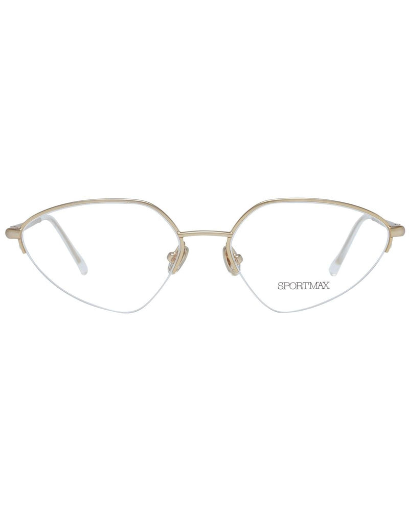 Sportmax Women's Gold Optical Frames - One Size - NuSea