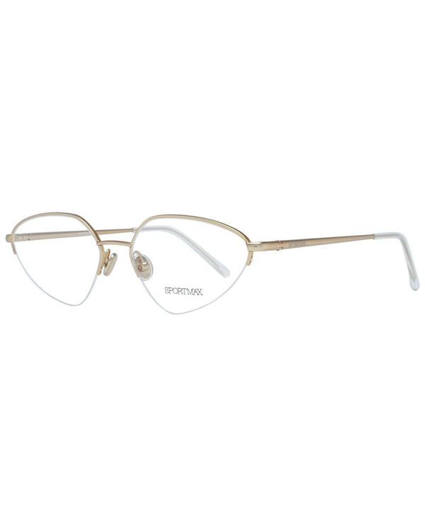 Sportmax Women's Gold Optical Frames - One Size - NuSea