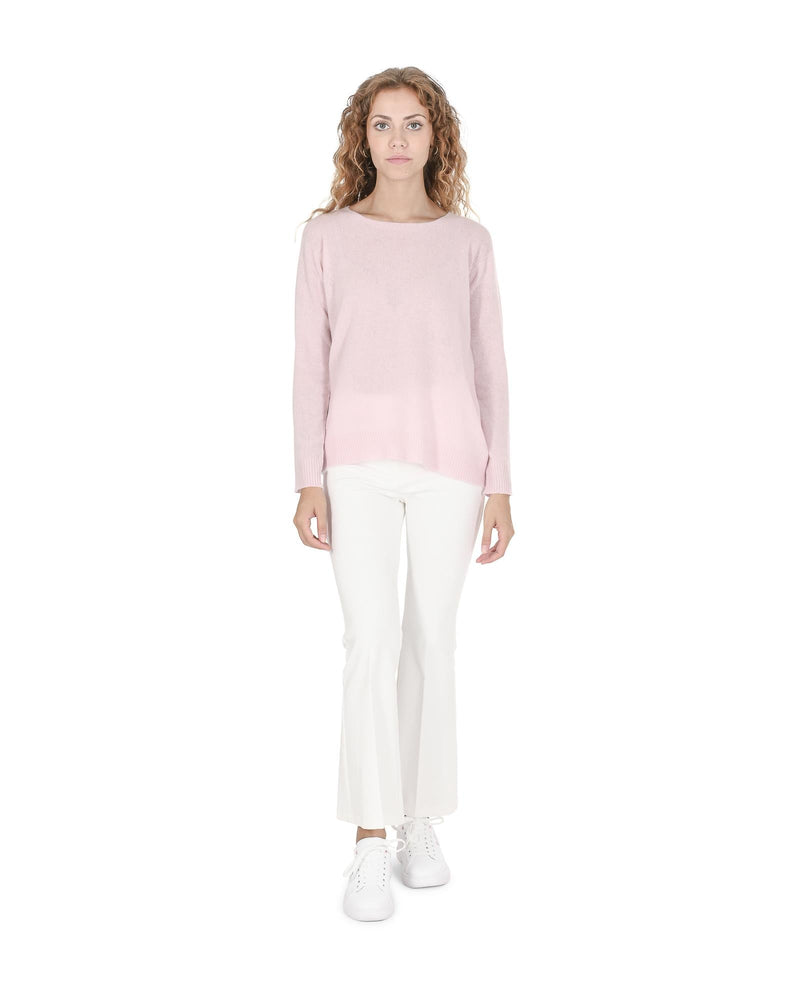 Square Neck Cashmere Sweater - L - NuSea