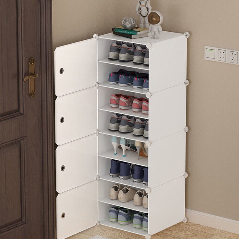 Stackable Free Standing Shoe Organizer Storage Box DIY Shoe Rack - NuSea