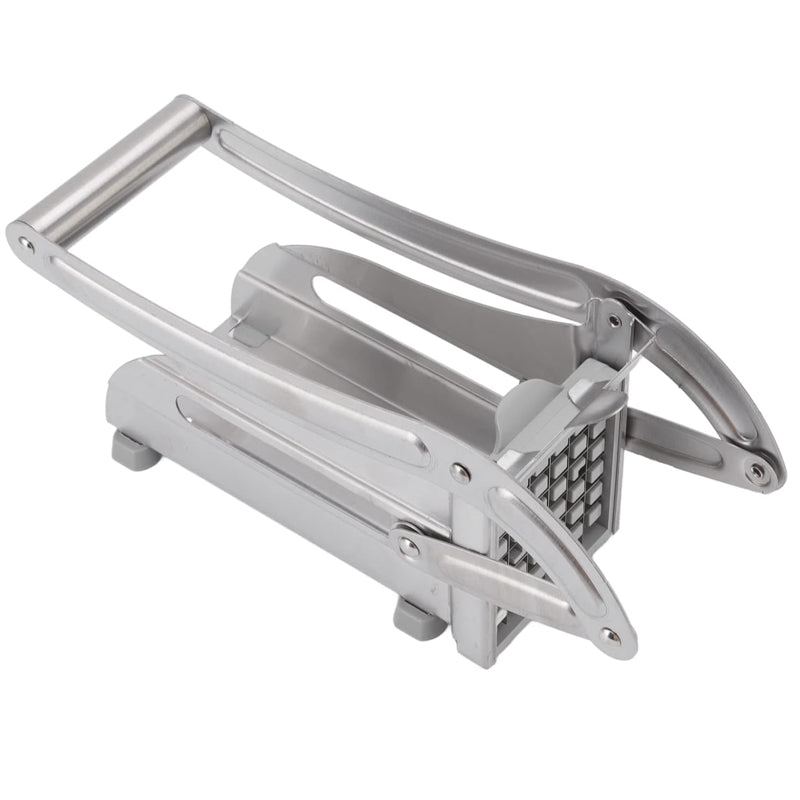 Stainless Steel French Fry Maker Vegetable Cutter with 2 Blades - NuSea