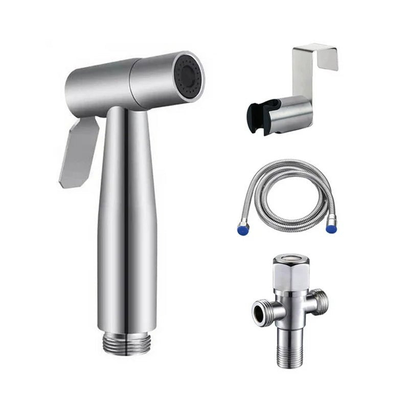 Stainless Steel Handheld Douche Bidet Toilet Sprayer Bathroom Accessory - NuSea