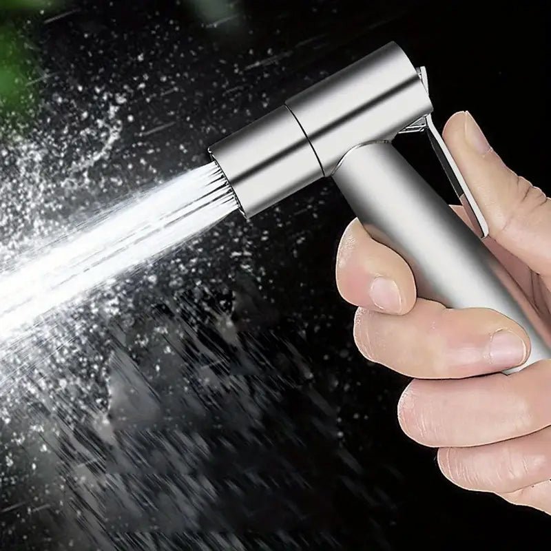 Stainless Steel Handheld Douche Bidet Toilet Sprayer Bathroom Accessory - NuSea