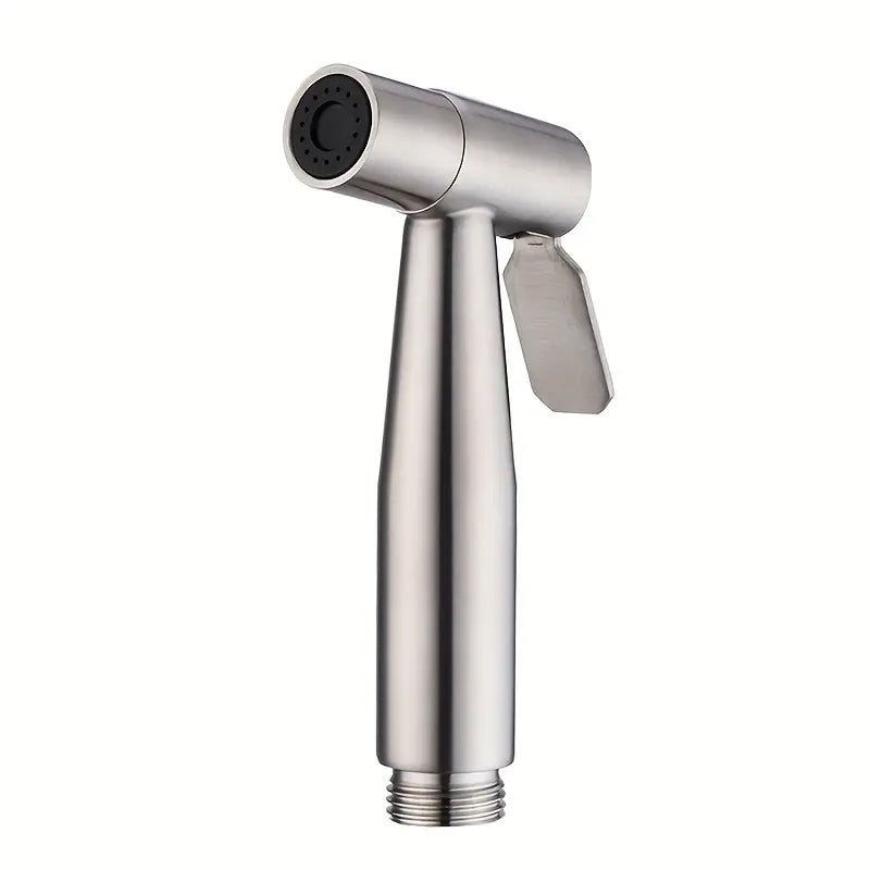 Stainless Steel Handheld Douche Bidet Toilet Sprayer Bathroom Accessory - NuSea