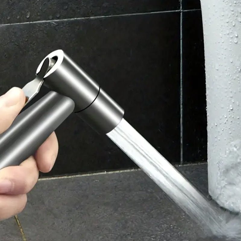 Stainless Steel Handheld Douche Bidet Toilet Sprayer Bathroom Accessory - NuSea