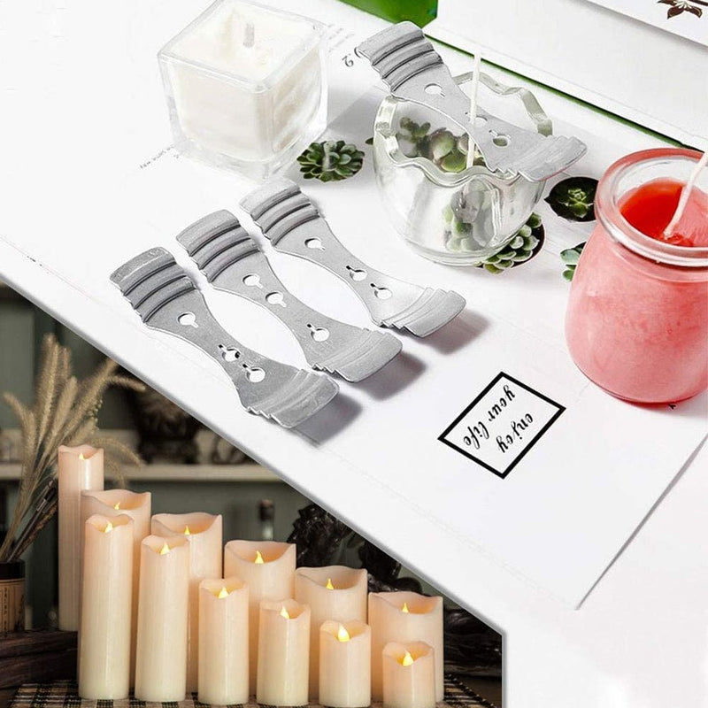 Stainless Steel Reusable Wick Holder for DIY Candle Making - NuSea