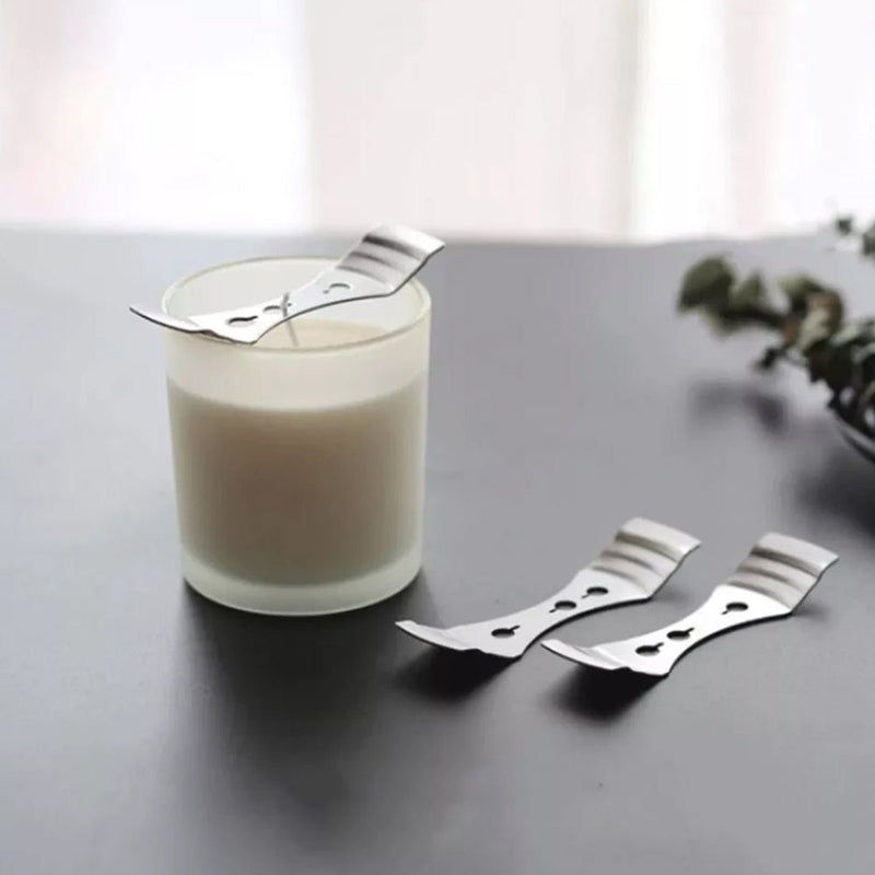 Stainless Steel Reusable Wick Holder for DIY Candle Making - NuSea