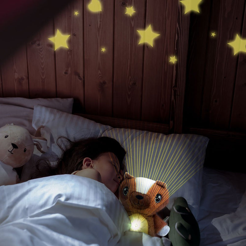 Star Belly Dream Lites Plush Toy Stuffed Animal Projector Night Light - Battery Operated - NuSea