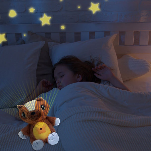 Star Belly Dream Lites Plush Toy Stuffed Animal Projector Night Light - Battery Operated - NuSea