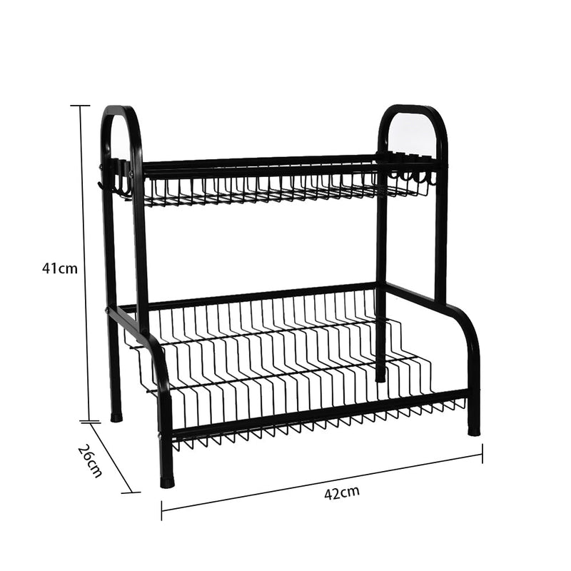 STORFEX 2 Tier Spice Racks Countertop Organizer - NuSea