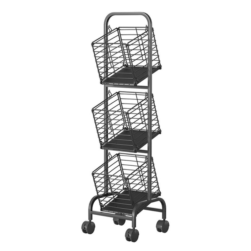 STORFEX 3 - Tier Kitchen Storage Rack Removable Vegetable Cart - NuSea