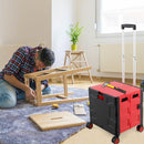 STORFEX Foldable Shopping Utility Cart with 360° Rotate Wheel - NuSea