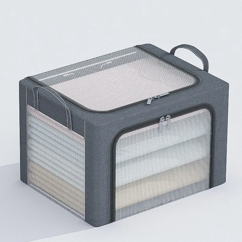 STORFEX Steel Framed Stackable Closet Storage Organizer - NuSea