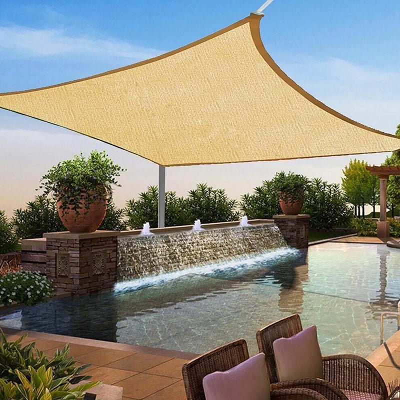 Summer UV Block Sun Shade Sail Cover for Patio Garden Sandbox - NuSea