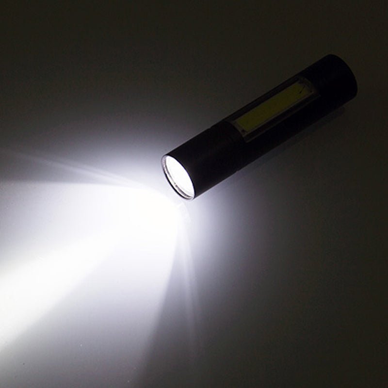 Super Bright Camping Torch Lamp COB Mini LED Flashlight USB Charging - NuSea