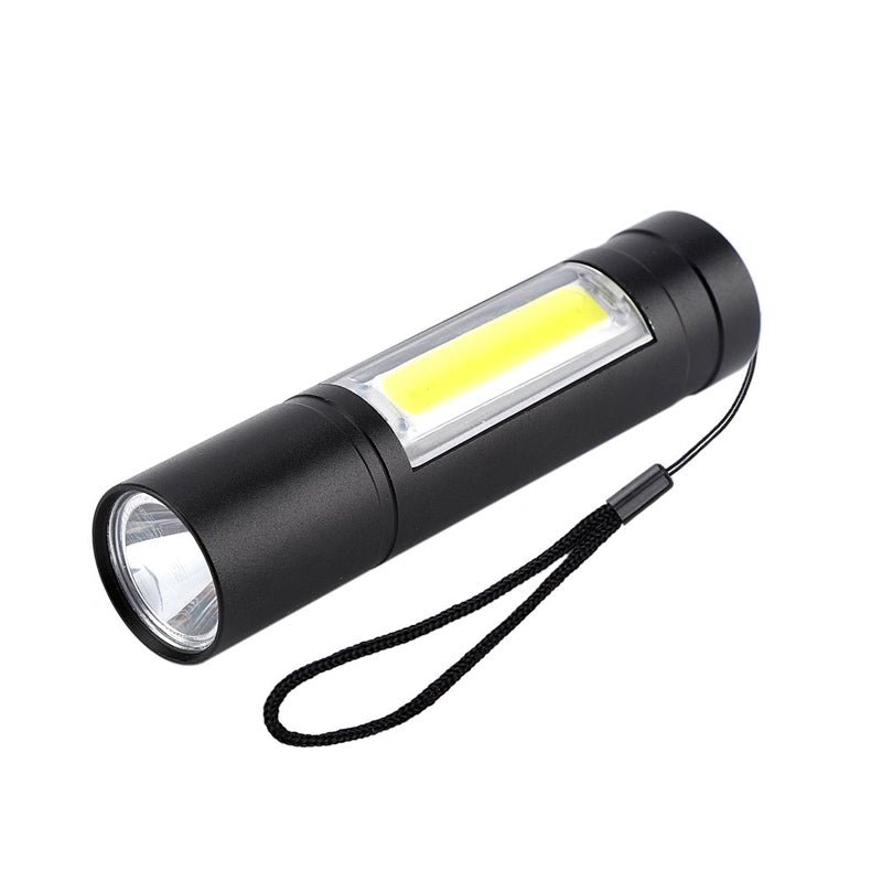 Super Bright Camping Torch Lamp COB Mini LED Flashlight USB Charging - NuSea