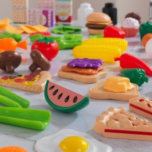 Tasty Treats Play Food Set for kids (115 pcs) - NuSea