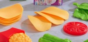 Tasty Treats Play Food Set for kids (115 pcs) - NuSea