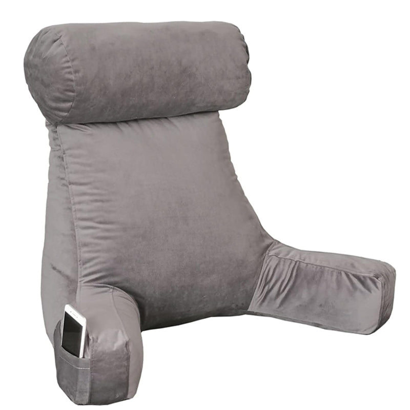 Therapeutic Reading Pillow Lumbar Support Cushion with Shredded Memory Foam - NuSea