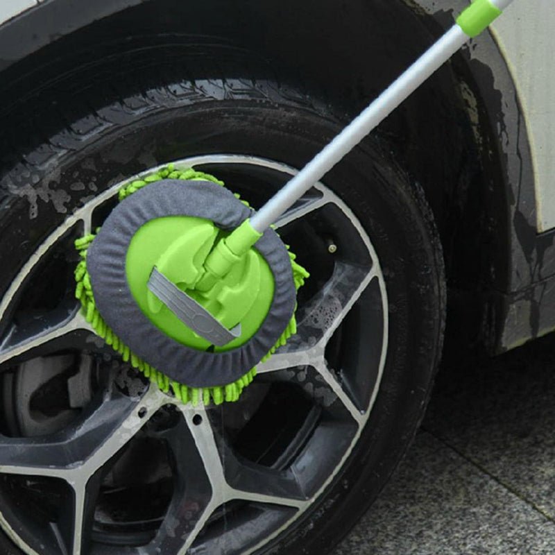 Three Sections Scratch - Free Aluminum Alloy Microfiber Car Washing Mop - NuSea