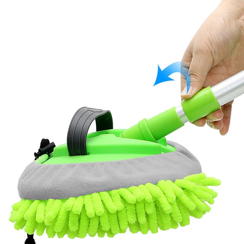 Three Sections Scratch - Free Aluminum Alloy Microfiber Car Washing Mop - NuSea