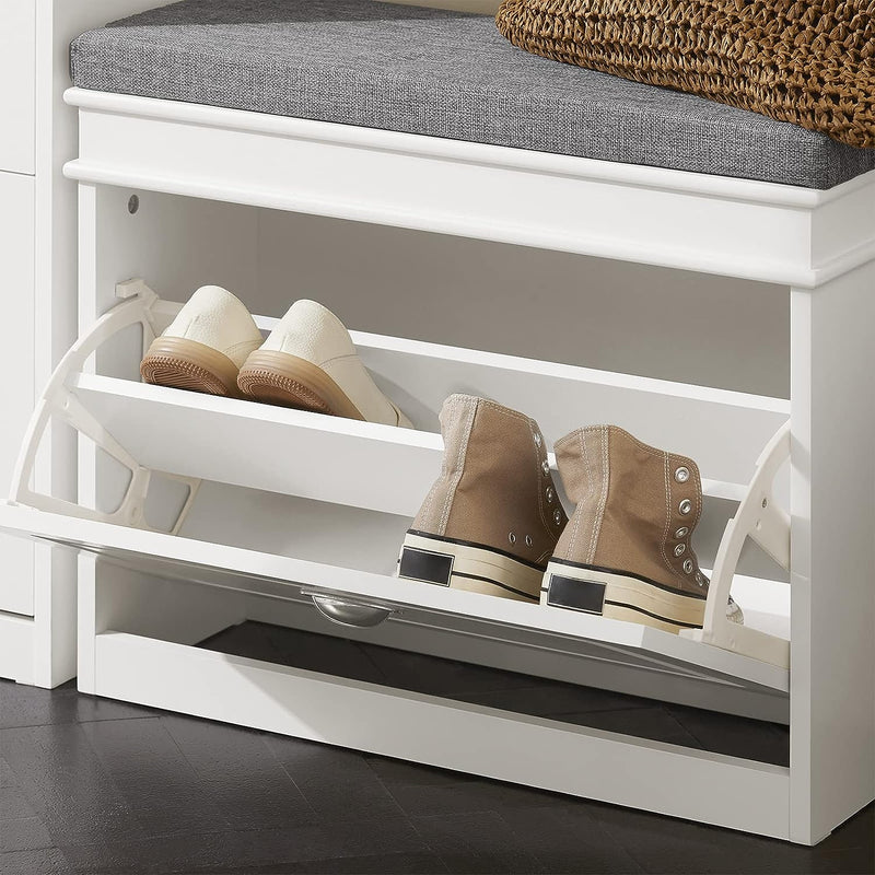 Tilt - Out Shoe Cabinet Shoe Rack - NuSea