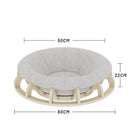 Timber Gyro Cat Nest Bed - NuSea