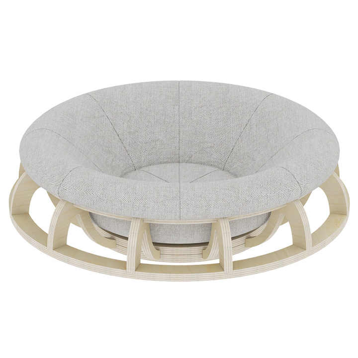 Timber Gyro Cat Nest Bed - NuSea