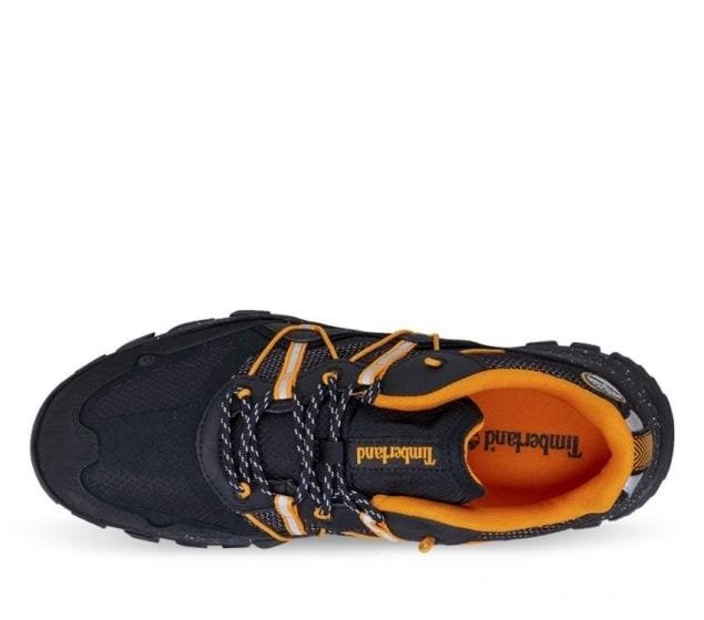 Timberland Mens Garrison Trail Hiking Sneakers Shoes Trekking Runners - Black - US 10 - NuSea