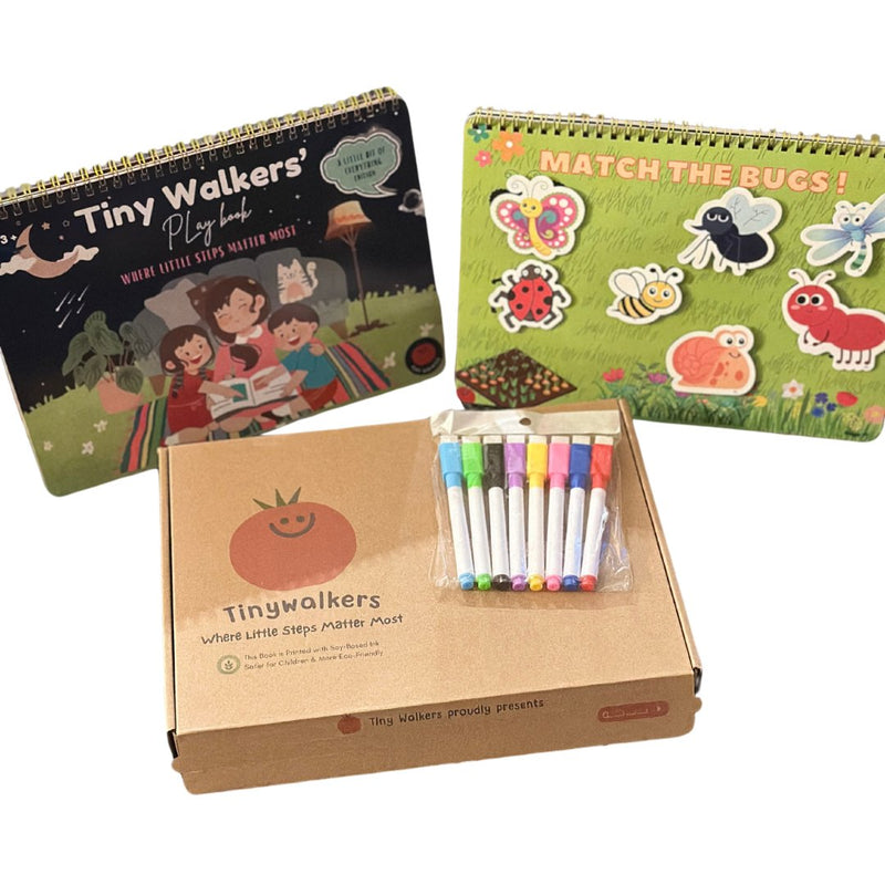 Tiny Walkers Busy & Quiet Books 1st Edition - NuSea