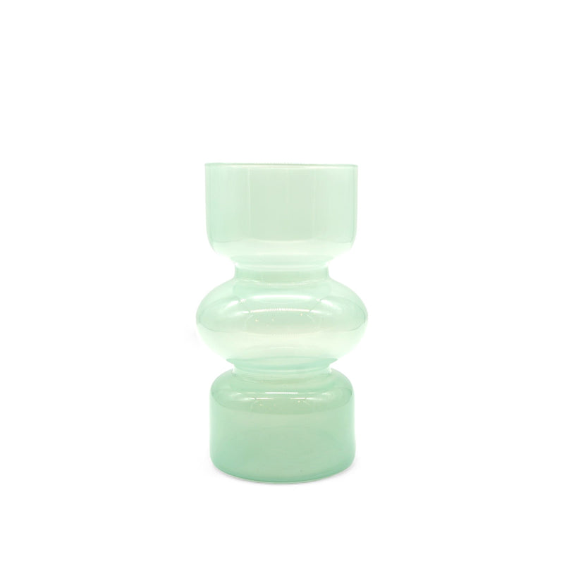 Tondu Glass Vase Green - NuSea